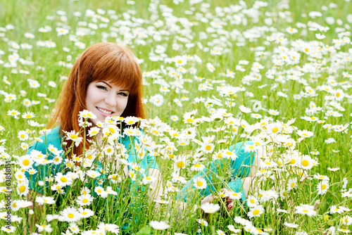 Photo: girl in the field girl in the field