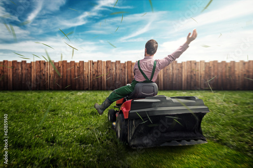 Photo: Lawn Tractor Lawn Tractor