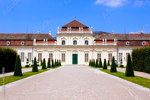 Photo: Lower Belvedere Palace, Vienna, Austria Lower Belvedere Palace, Vienna, Austria