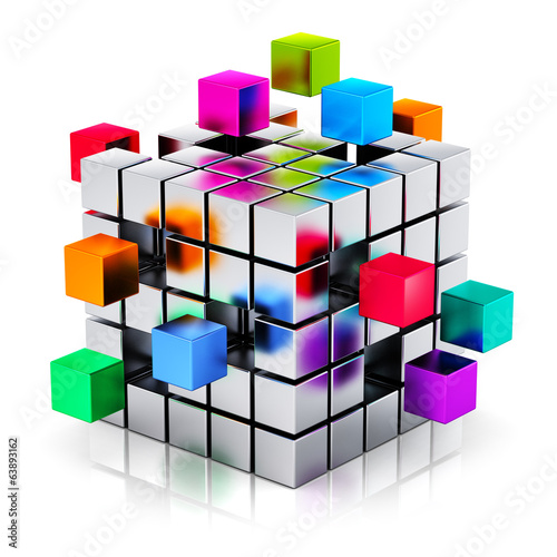 Illustration: Business teamwork, internet and communication concept Business teamwork, internet and communication concept