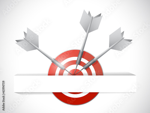 Illustration: target inside a pocket illustration design target inside a pocket illustration design