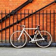 White fixie White fixie