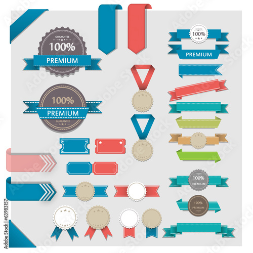 Vector: Big set design elements, on white back ground. Big set design elements, on white back ground.