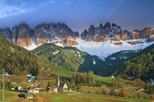 Photo: Italian Alps. Italian Alps.