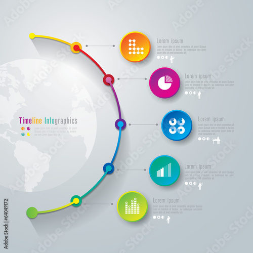 Vector: Infographics vector design template. Infographics vector design template.