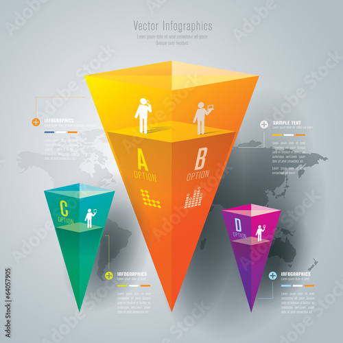 Vector: Infographics vector design template. Infographics vector design template.