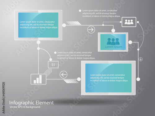 Vector: Abstract Infographic Modern Style Vector Illustration Abstract Infographic Modern Style Vector Illustration