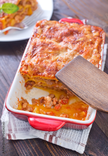 Photo: lasagna lasagna