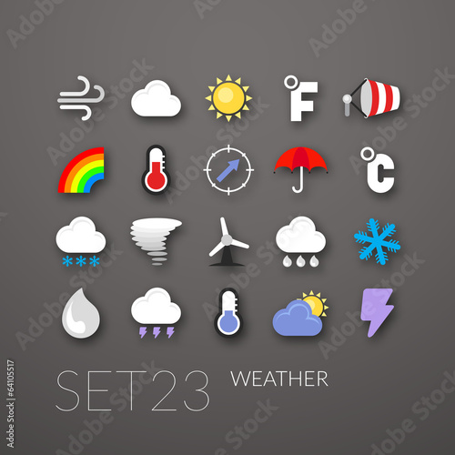 Vector: Flat icons set 23 Flat icons set 23