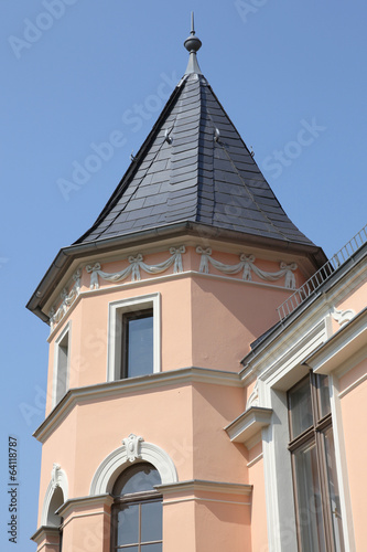 Photo: Erkerturm eines Stadthauses Erkerturm eines Stadthauses