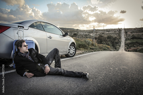 Photo: on the road on the road