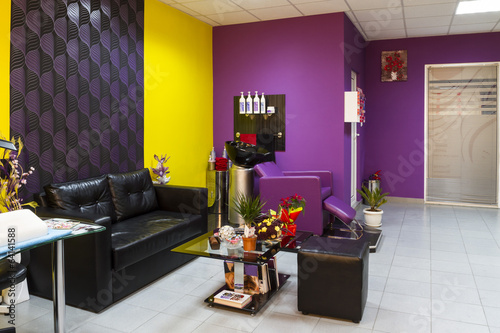 Photo: luxurious interior of a beauty salon luxurious interior of a beauty salon