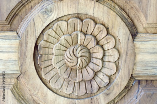 Photo: Carved wooden door 1 Carved wooden door 1