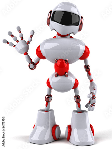 Illustration: Red robot Red robot