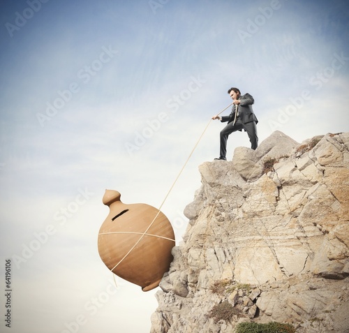 Photo: Saving money Saving money