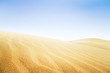 Sand dunes in sunny day. Sand dunes in sunny day.