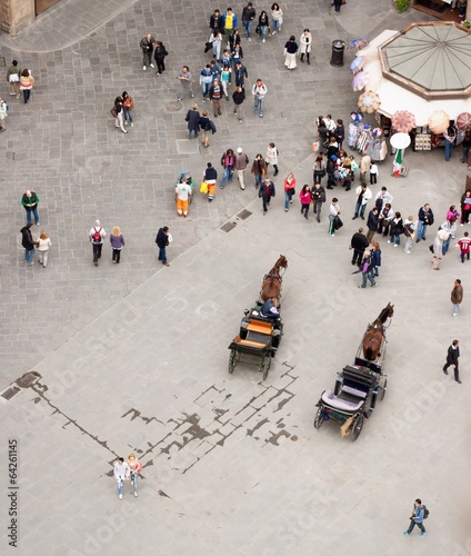 Instant Collection: People from above People from above