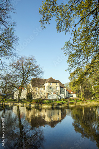 Photo: Castle Mellenthin on the island Usedom (Germany). Castle Mellenthin on the island Usedom (Germany).