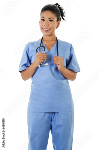 Photo: Female Healthcare Worker Female Healthcare Worker