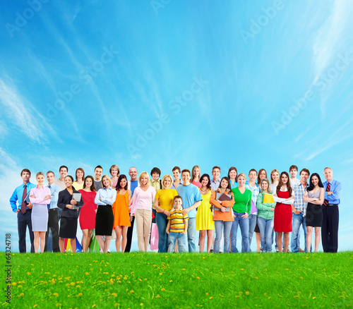 Photo: People group. People group.