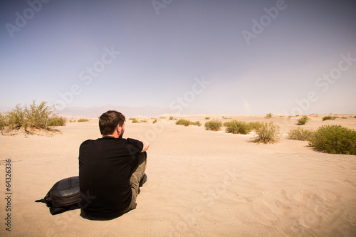Photo: Mesquite Sand Dunes, Death Valley, USA Mesquite Sand Dunes, Death Valley, USA