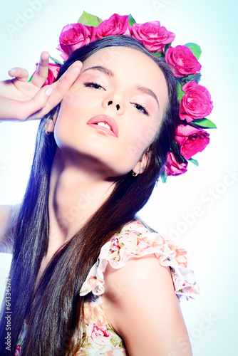 Photo: straw girl straw girl