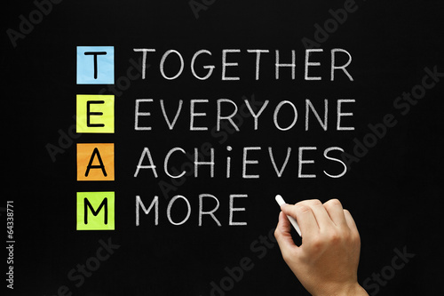 Photo: TEAM Together Everyone Achieves More TEAM Together Everyone Achieves More
