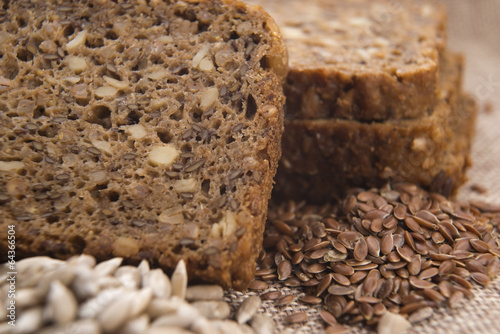 Photo: Whole grain bread Whole grain bread