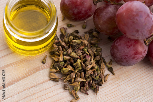 Photo: grape seed oil grape seed oil