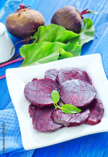 Photo: boiled beet boiled beet