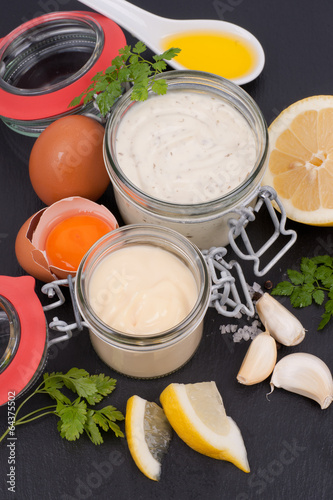 Photo: Mayonnaise und Remoulade Mayonnaise und Remoulade