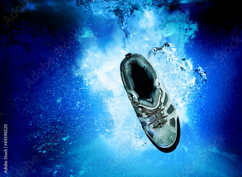 Photo: boot underwater boot underwater