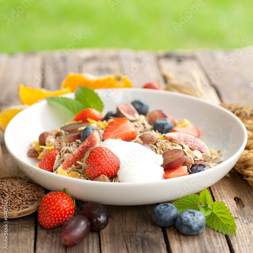 Photo: Müsli mit Früchten Müsli mit Früchten