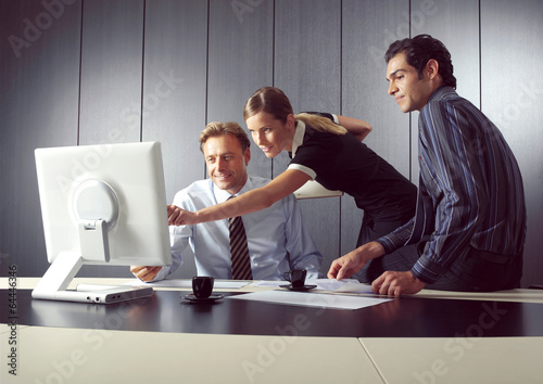 Photo: Group business people Group business people