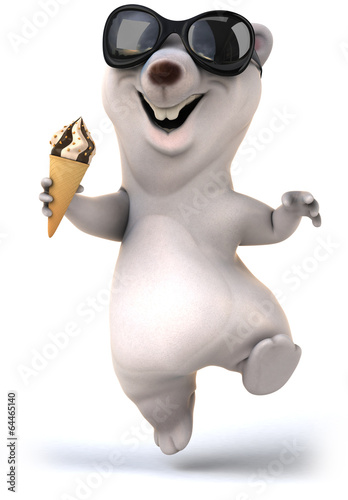 Illustration: White bear White bear