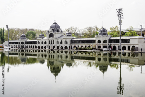 Photo: City Park. Ice Rink in spring. Budapest, Hungary City Park. Ice Rink in spring. Budapest, Hungary