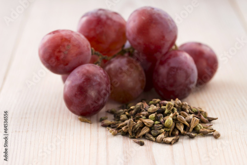 Photo: grape seed oil grape seed oil