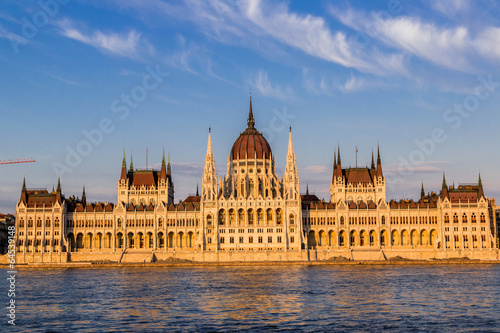Photo: The building of the Parliament in Budapest, Hungary The building of the Parliament in Budapest, Hungary