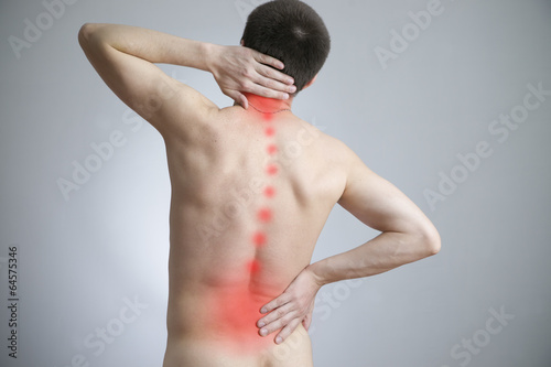 Photo: Pain in a body of the man Pain in a body of the man