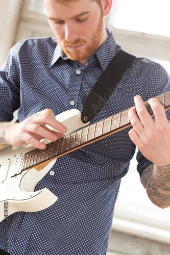 Photo: Man with guitar Man with guitar