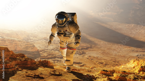 Illustration: The astronaut The astronaut