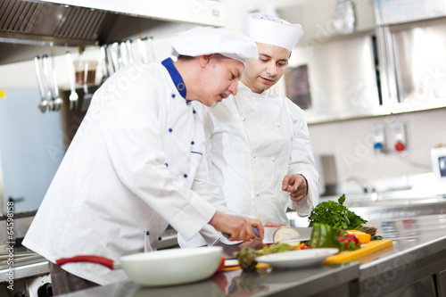 Photo: Kitchen school Kitchen school
