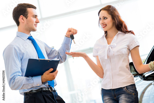 Photo: buying a new car buying a new car