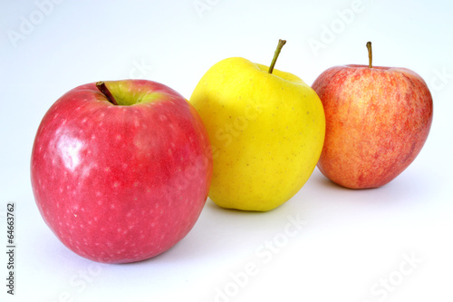 Photo: colorful apples colorful apples