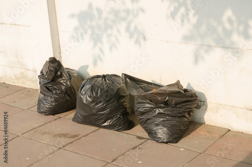 Photo: Garbage bag Garbage bag