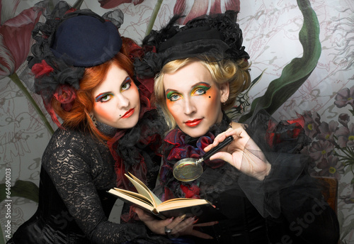 Photo: Smart ladies. Smart ladies.
