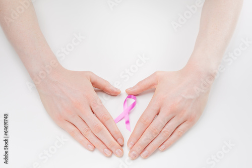 Photo: Heart Around Pink Ribbon Heart Around Pink Ribbon