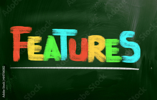 Photo: Features Concept Features Concept