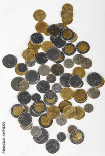 Photo: lire italiane lire italiane