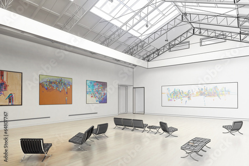 Illustration: Exhibition Hall (drawing) Exhibition Hall (drawing)